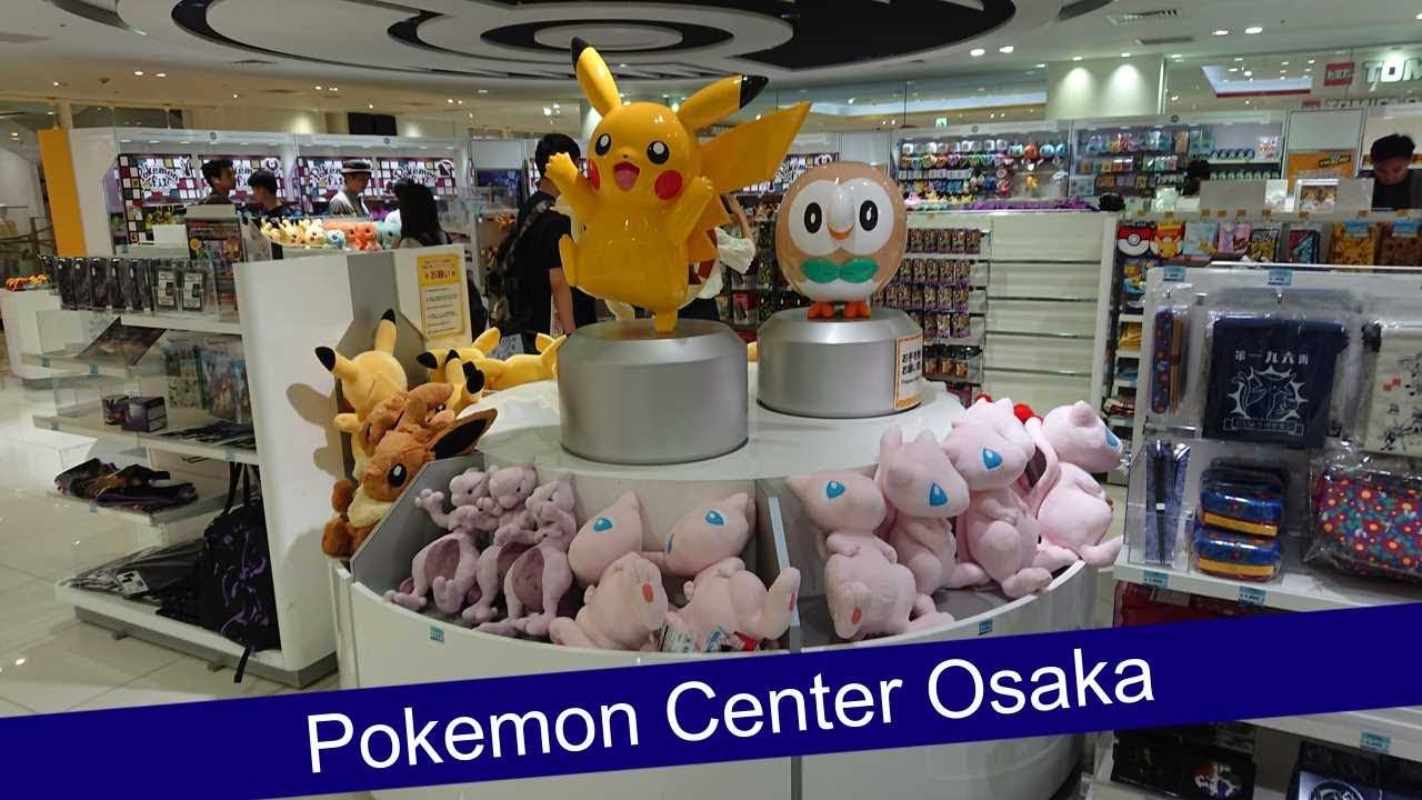 Awesome Visit To The Pokemon Center Osaka Umeda Osaka Station Osaka Youtube