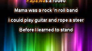 Video thumbnail of "The Magnetic Fields - Papa Was a Rodeo [Karaoke]"