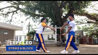 12 Striking & Blocking Techniques | 9 Footworks in Arnis