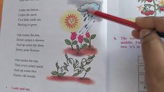 English |textbook |class-2| chapter-3.6| five little seeds| poem| explanation with answers
