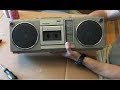 Vintage 80's Boombox to Bluetooth DIY Repurpose