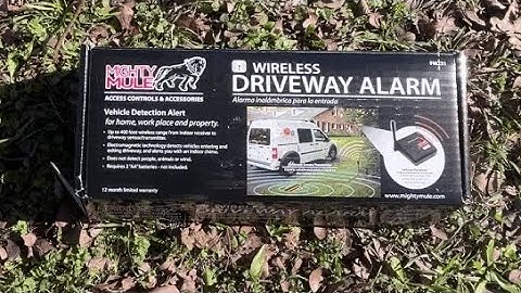 Mighty Mule Driveway Alarm Installation