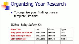 How To Create Info Products FAST- Full Video