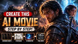 I Made a Full AI Movie Using Seedance 2.0 4K | Complete Workflow