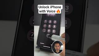 Unlock iPhone with Voice | iPhone Trick 2025