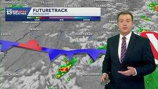 Heat eases slightly as scattered storms increase to end the week for Alabama s weather forecast