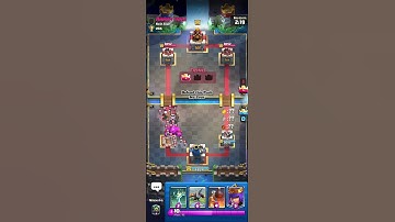 Defend this Push whit less elixir #clahroyale #clashroyale #clahsofclans #memes #manylikes #edit