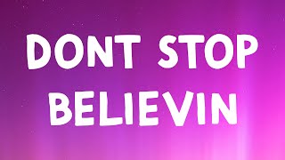 Journey - Don’t Stop Believin’ (Lyrics)