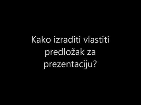 Powerpoint 2013: Kako izraditi vlastiti predložak za prezentaciju?