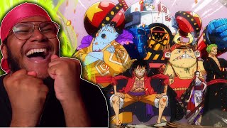 WE ARE THE STRAWHATS! IT'S HERE!! | ONE PIECE EP. 1000 REACTION!!