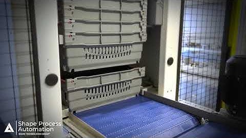 SRS crates destacking