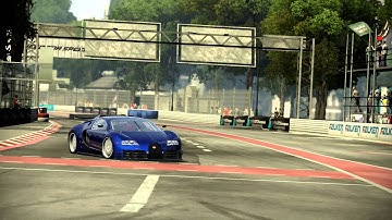 NFS Shift 2 - Bugatti Veyron at London Embankment Loop