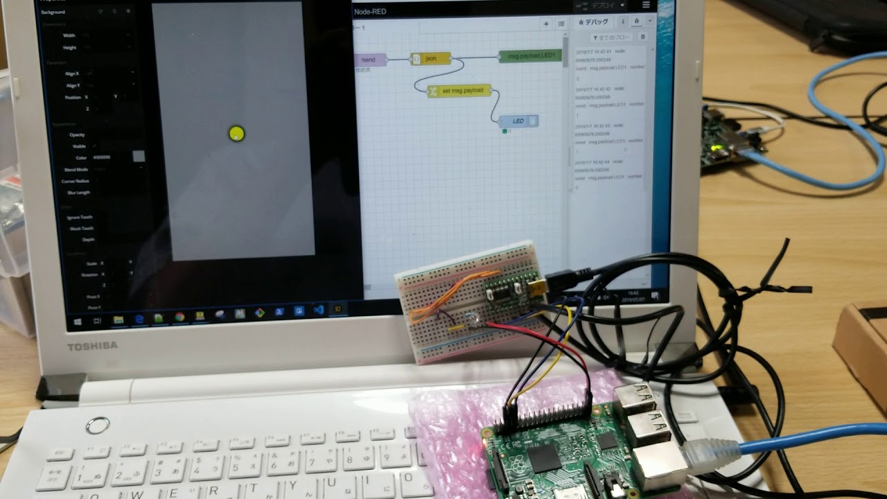 Noodl and Node-RED IoT demo - YouTube