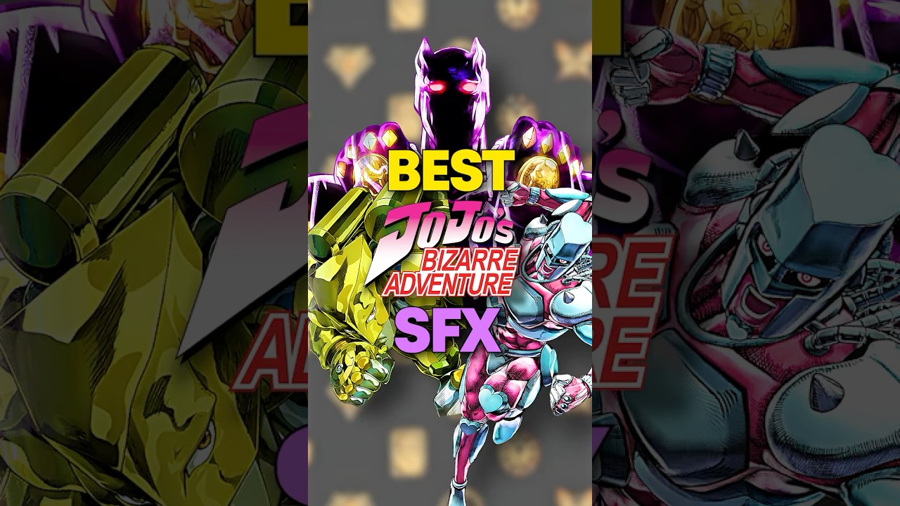 Ranking the BEST JoJo Sound Effects | 