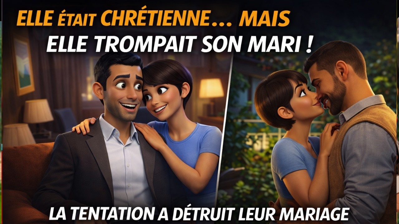 ELLE ÉTAIT CHRÉTIENNE, MAIS ELLE TROMPAIT SON MARI  animation chrétienne