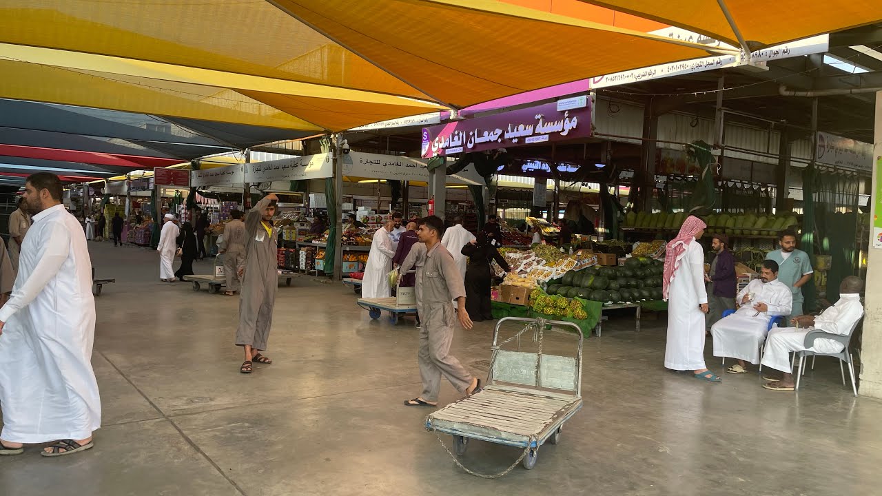 جوله في حلقه الخضار والفاكهه في جده 🛒🍉🍒🫐🍓