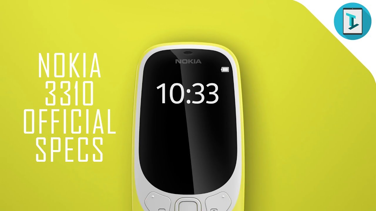 NOKIA 3310 Official Specifications | TechTastic