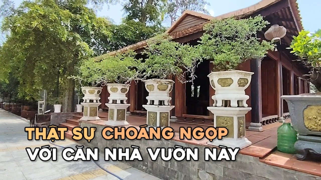 Ms 0501 Nhà vườn gần 1,1 mẫu có 3000 thổ tặng hết nội thất cây kiểng và thú quý hiếm