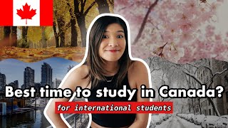 Best Intake Season to Study in Canada?