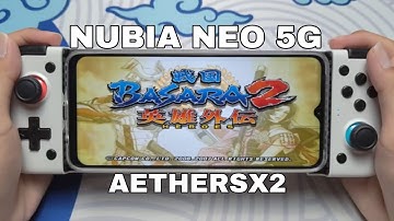 NUBIA NEO 5G TEST AETHERSX2 PS2 GAME SENGOKU BASARA 2 HEROES + GAMESIR X2