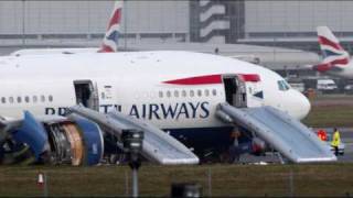 British Airways Flight 38 Heathrow crash ATC recording