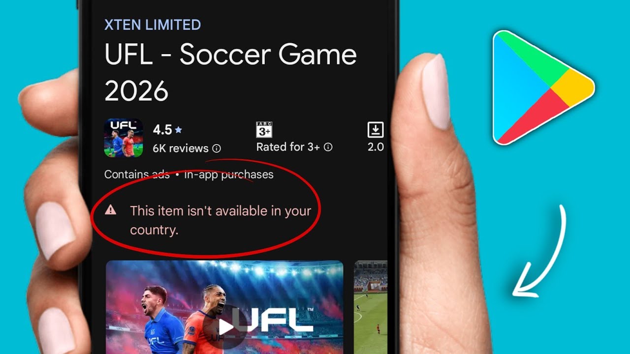 How to Fix “This Item is Not Available in Your Country” on Google Play ...