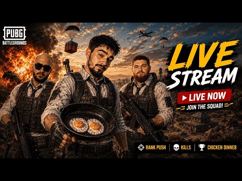 LIVE 🔴 PUBG | W /GEGE & CancelFRAG