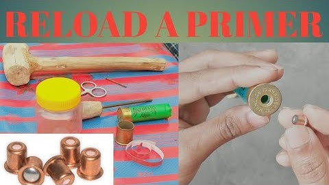 RELOADING A SHOTGUN PRIMER ..THE NEW WAY TO LOAD...FULL TUTORIAL