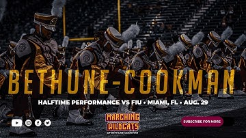 Marching Wildcats Halftime Performance vs FIU 2025