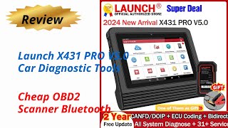 Review Launch X431 PRO V5.0 Car Diagnostic Tools 2024