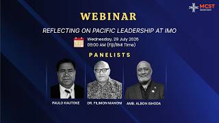 Webinar: Reflecting on Pacific Leadership at IMO