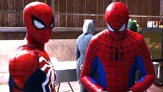 Spider-Man Meets Fake Spider Man \& Mysterio (Free Roam) | Spider Man Ps4 Walkthrough Part 10 Scene