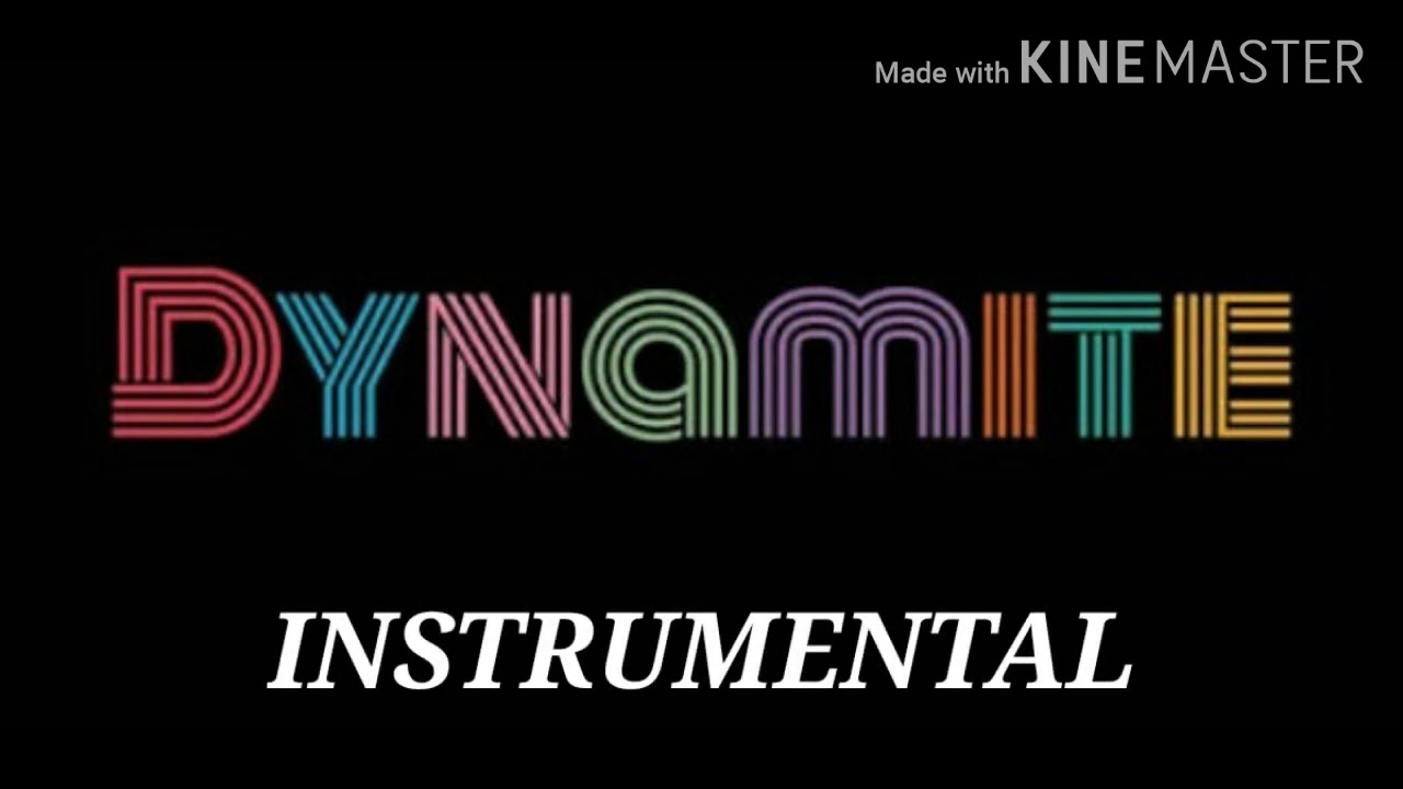 Dynamite Instrumental 방탄소년단(BTS)-DYNAMITE INSTRUMENTAL VER. - YouTube