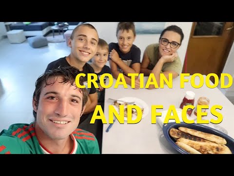 CROATIAN FOOD AND FACES | Hitchhiking France-Vietnam Ep. 17 | Dakovo, CROATIA