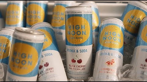 High Noon Vodka Seltzer