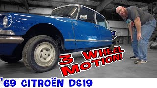 My &#39;69 Citroën DS can drive with 3 wheels! This has to be the CAR WIZARD&#39;s craziest car EVER!