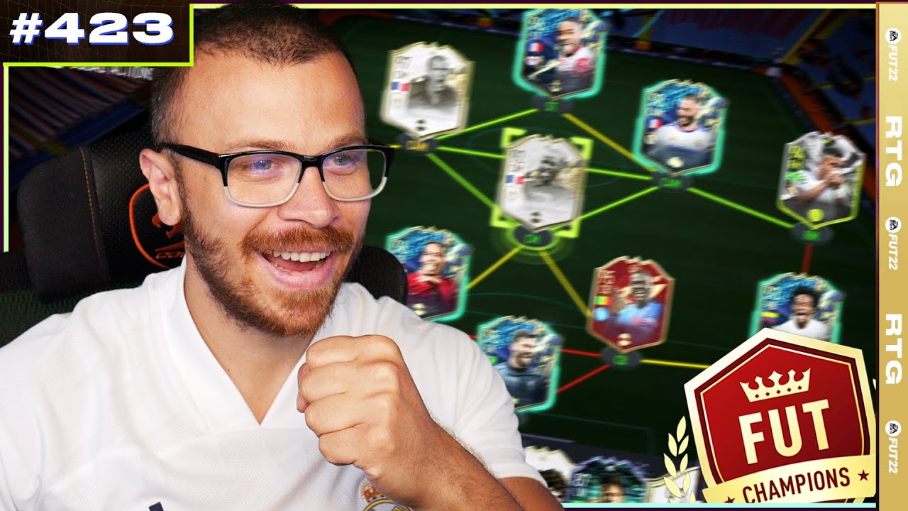OMG I BUILT MY BEST EVER FUT CHAMPIONS RTG SQUAD in FIFA 22 ULTIMATE