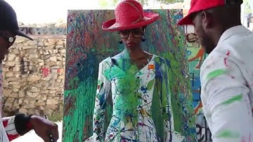 Paint Splatter Video