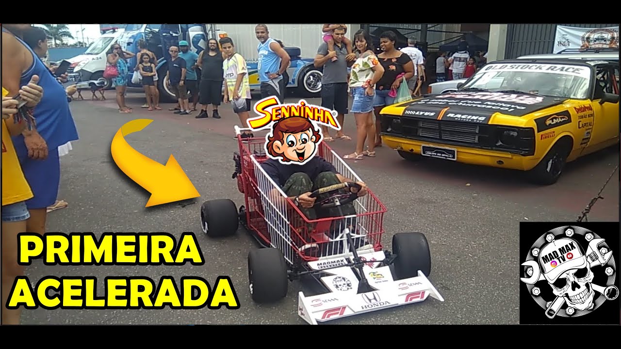 PRIMEIRO TESTE SUPER MERKART -PROJETO MAD MAX