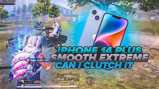 IPHONE 14 PLUS SMOOTH EXTREME GAMEPLAY VIDEO-1#bgmi #pubg