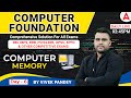 Computer for all competitive exams  computer memory by vivek pandey