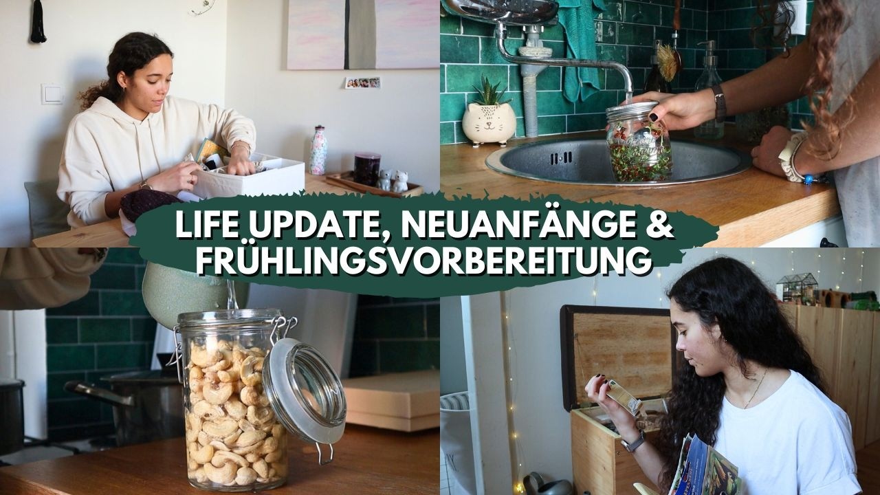 Neue Ausbildung | Führerschein | Käse vegan selber machen & Fermentieren | Zeit für Frühling 🌻​☀️​🌷​