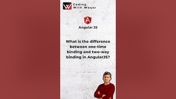 One Time Binding and Two way binding in AngularJS #shorts #youtubeshorts #angular #viral