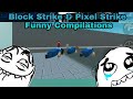 Funny Moments #4Compilations - Block strike & Pixel Strike 3D