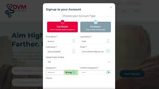How to Create a Candidate Profile