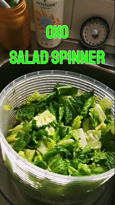 salad spinner, lg pull ss EASY SPIN 2 WAIT TIL OXO=0 - Whisk