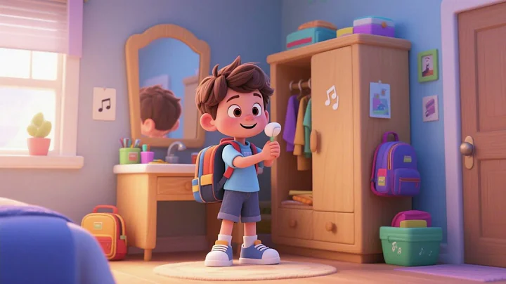 Getting Ready for School Song 🎒 | Fun Kids Morning Routine Song | Nursery Rhymes & Toddler Learning