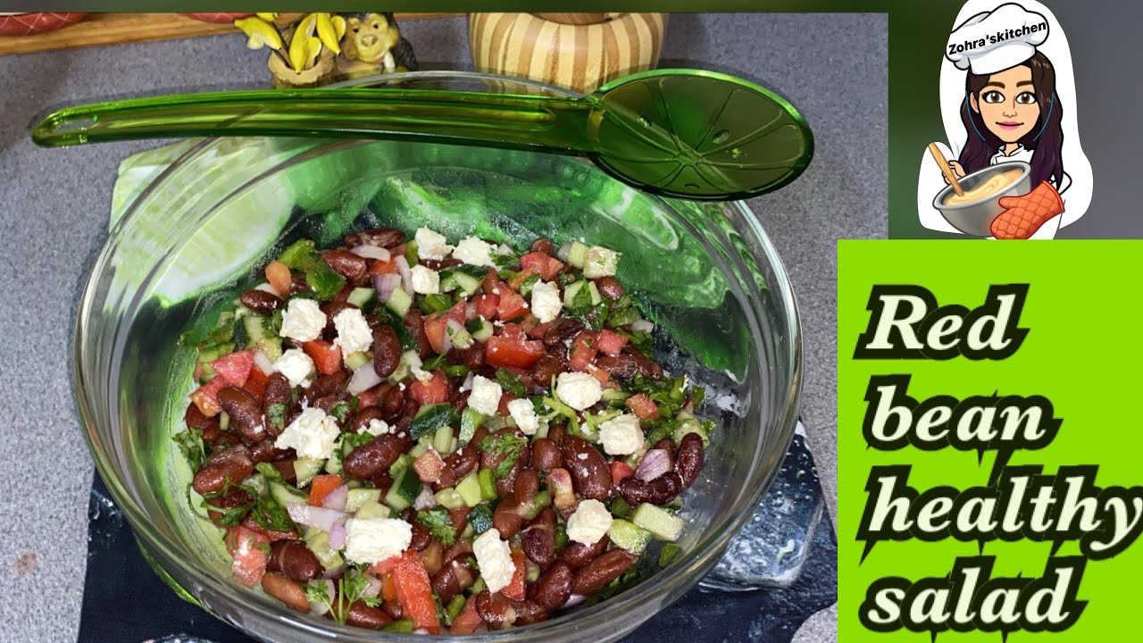 Red kidney bean healthy salad /healthy salad YouTube
