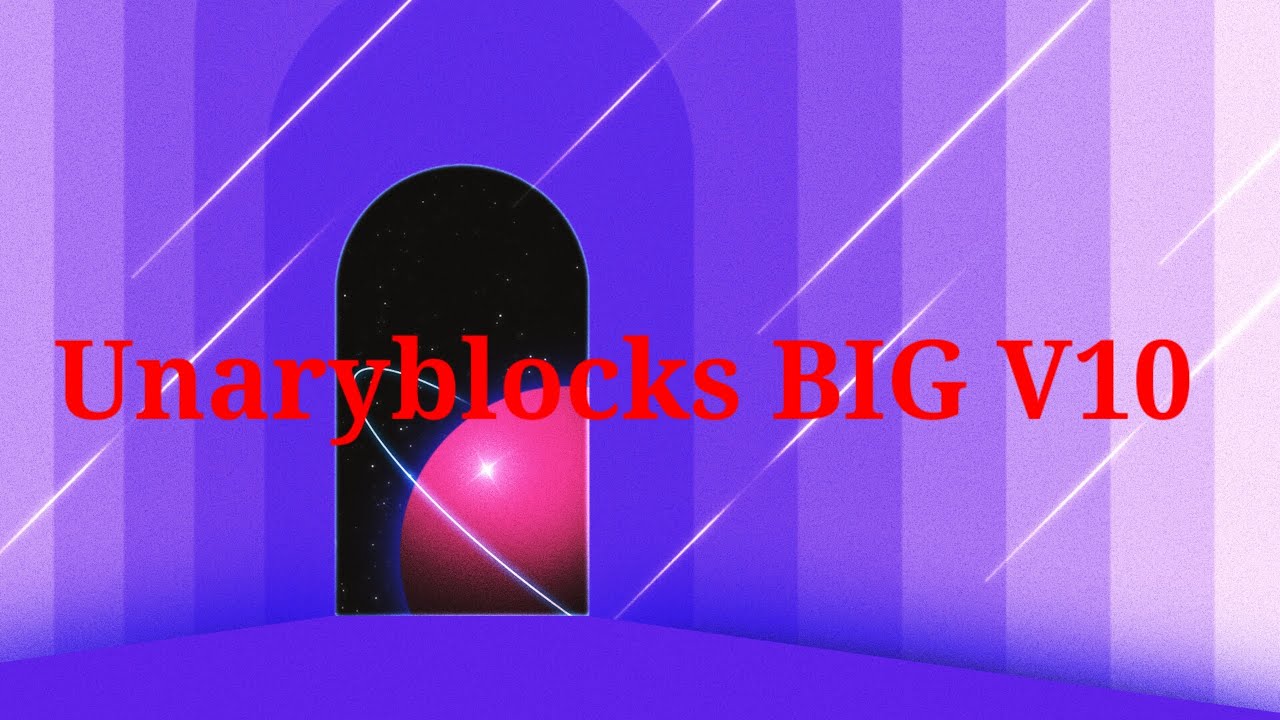 Unaryblocks BIG V10 - YouTube