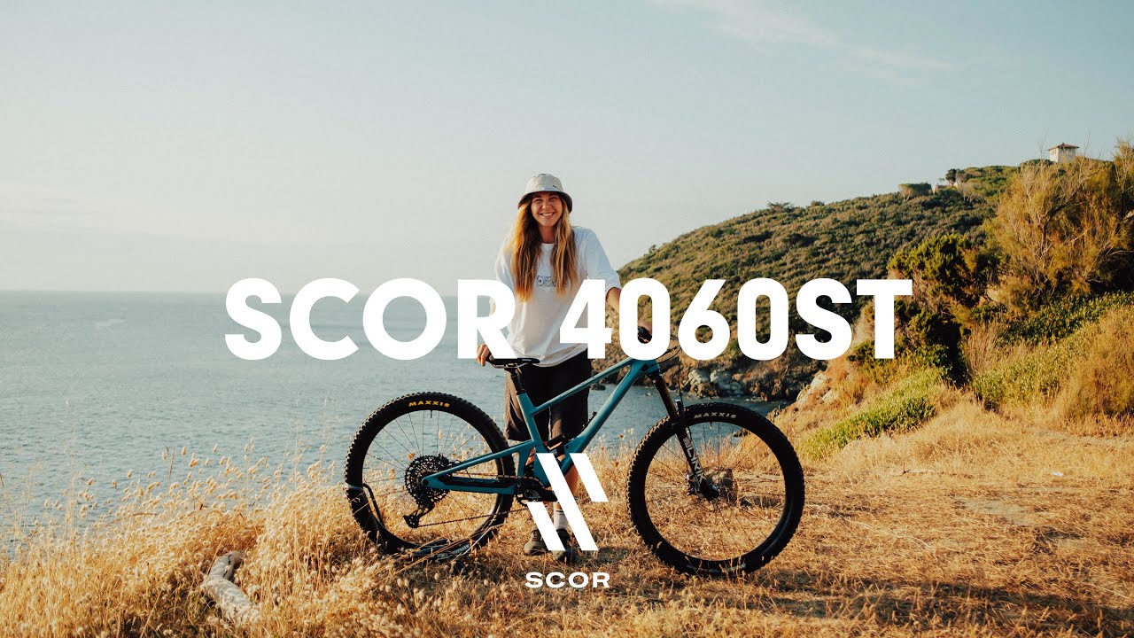 Shirley's Bike Setup: her SCOR 4060 ST "trail surfer" bike